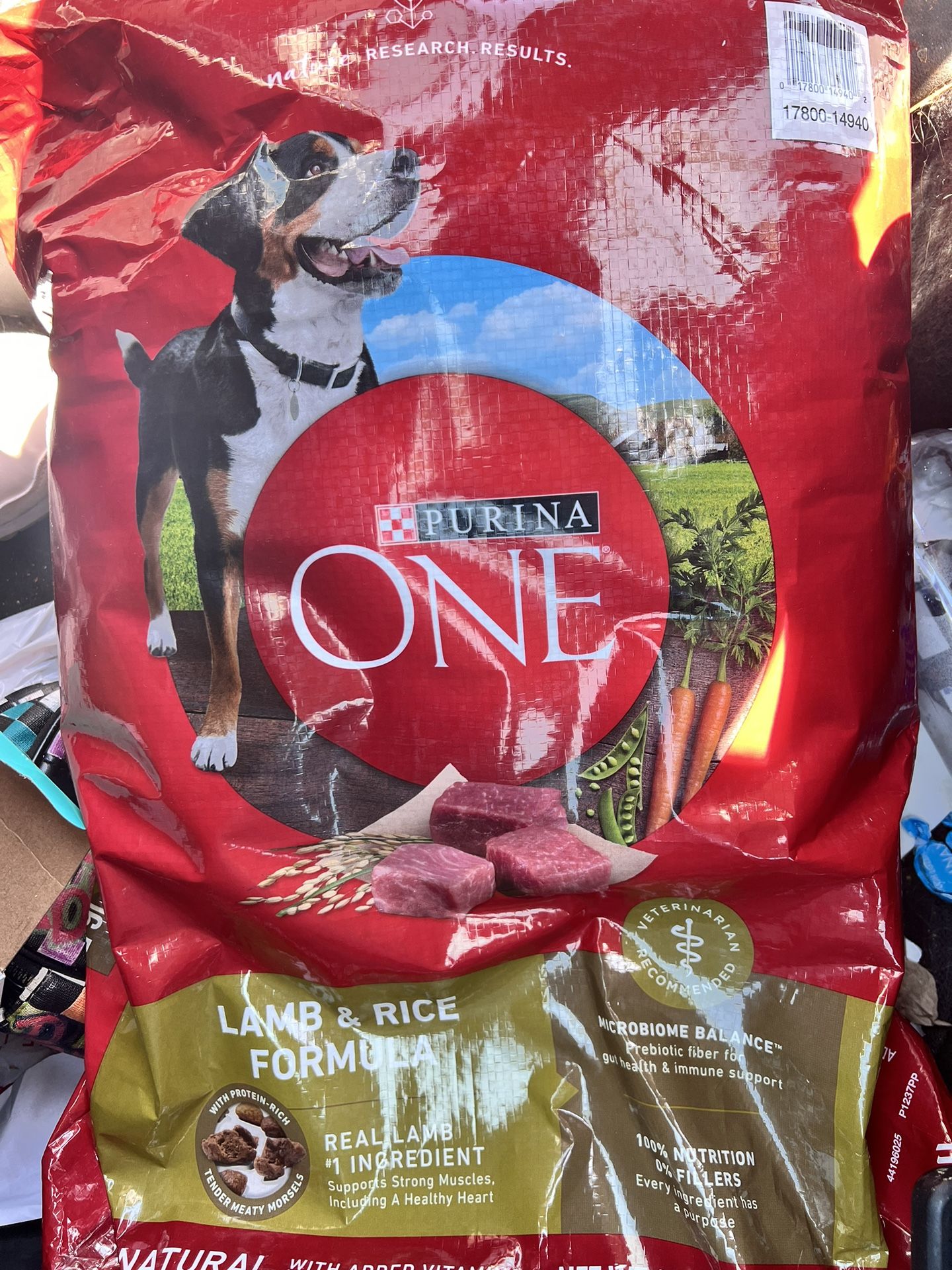 Purina One Dog Food 16.5 Ounce Bag
