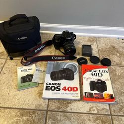 Canon EOS 40D DSLR Camera w/ 17-85mm Zoom Lens