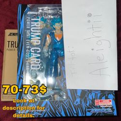 SH Figuarts Demoniacal Fit Trump Card Power God Fears SSGSS Vegito