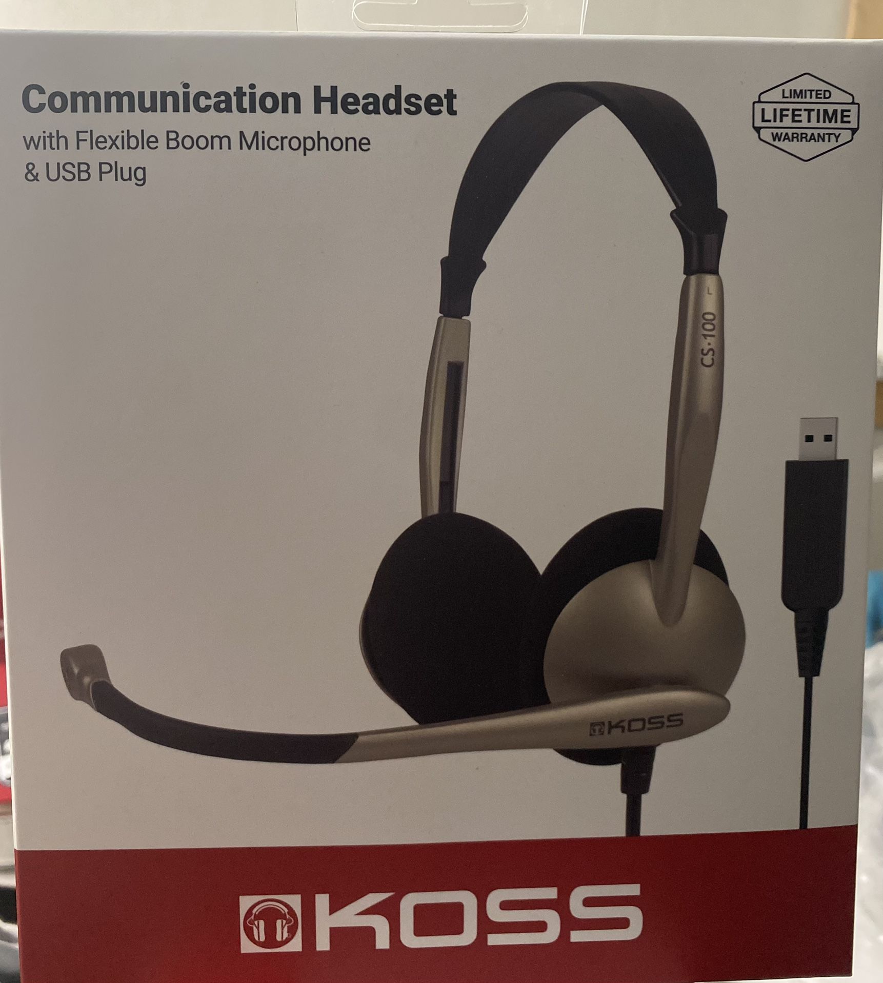 Brand New Communication Headset USB