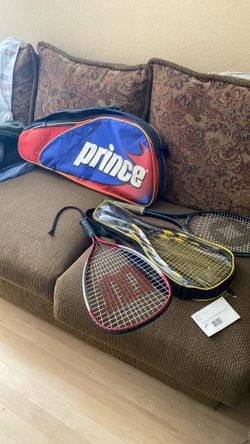 Racquets-Spalding,Wilson and Speedminton