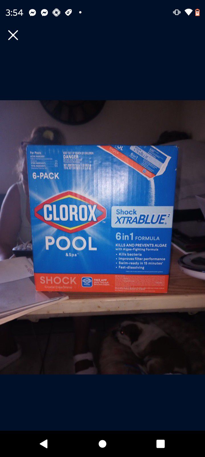 6 In 1 Clorox Pool Shock