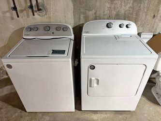 Whirlpool washer and dryer(Electric)