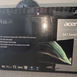 Brand New Acer 23.8" Monitor (1080p IPS, 75Hz) - Open Box