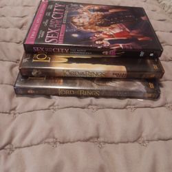 2 Lord Of The Rings Double Set DVD & Sex In The City $15 OBO 