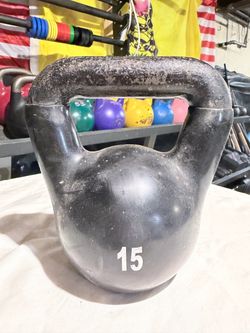 15# Kettlebell - $1 per LB