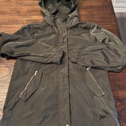 Women’s Green Windbreaker Small
