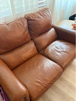 Free leather sofa