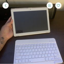 Tablet And Keyboard