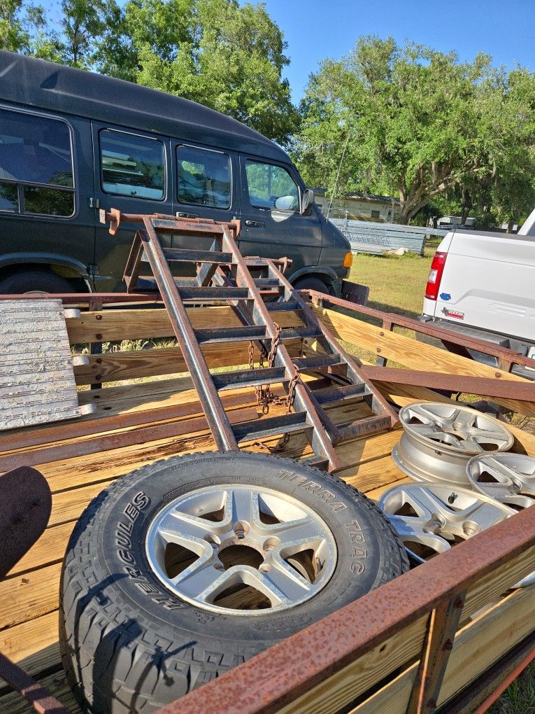 Equipment Trailer Ramps 4' Long X 16" Wide