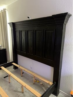 King size bed frame
