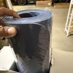 New Keep Extra Wide & Thick TPE Yoga Mat 7mm Navy Blue with Back Strap