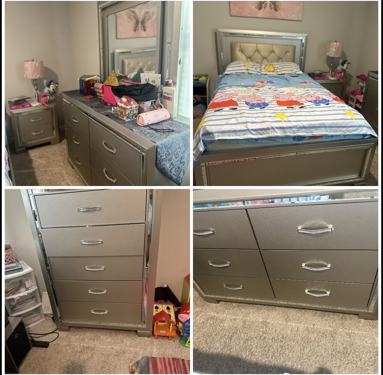 $1300 Full Bedroom Set 7 Pcs 