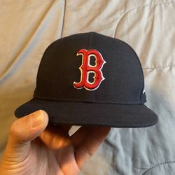Boston Red Sox New Ear Fitted Hat
