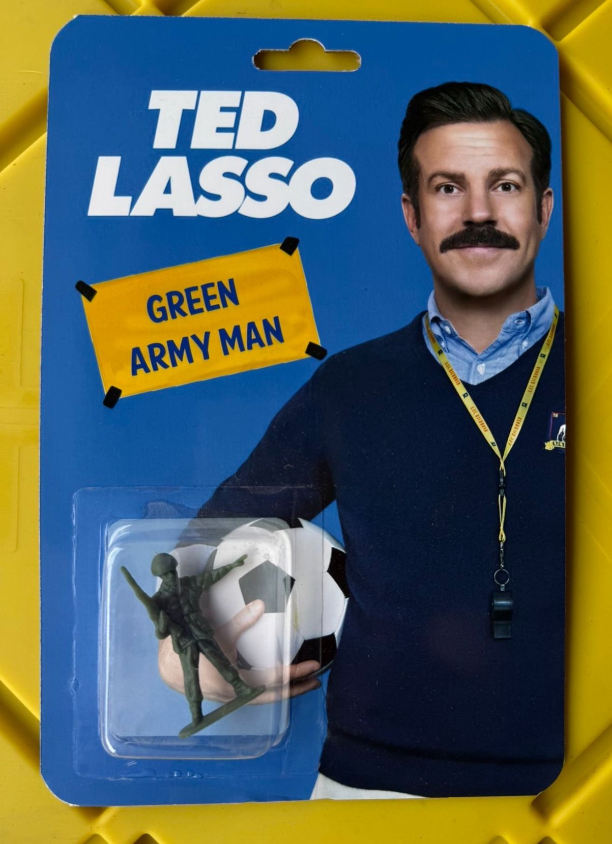 Ted Lasso Green Army Man Custom Toy Jason Sudekis Action Figure Pop