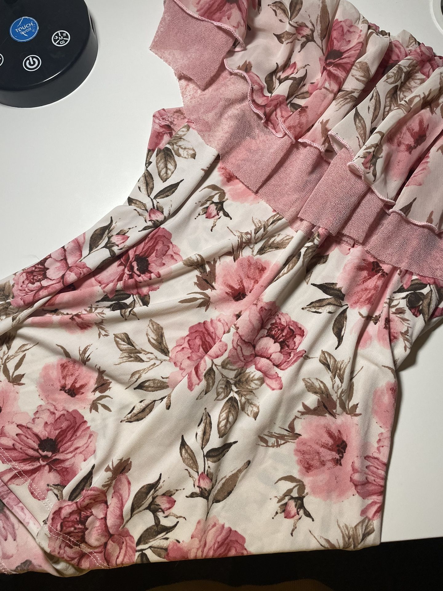 Pink Floral Blouse – Never Used, Cute & Feminine