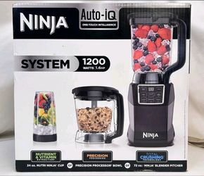 Ninja Kitchen System with Auto IQ Boost and 7-Speed Electric Blender