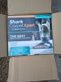 Carpet cleaner in box