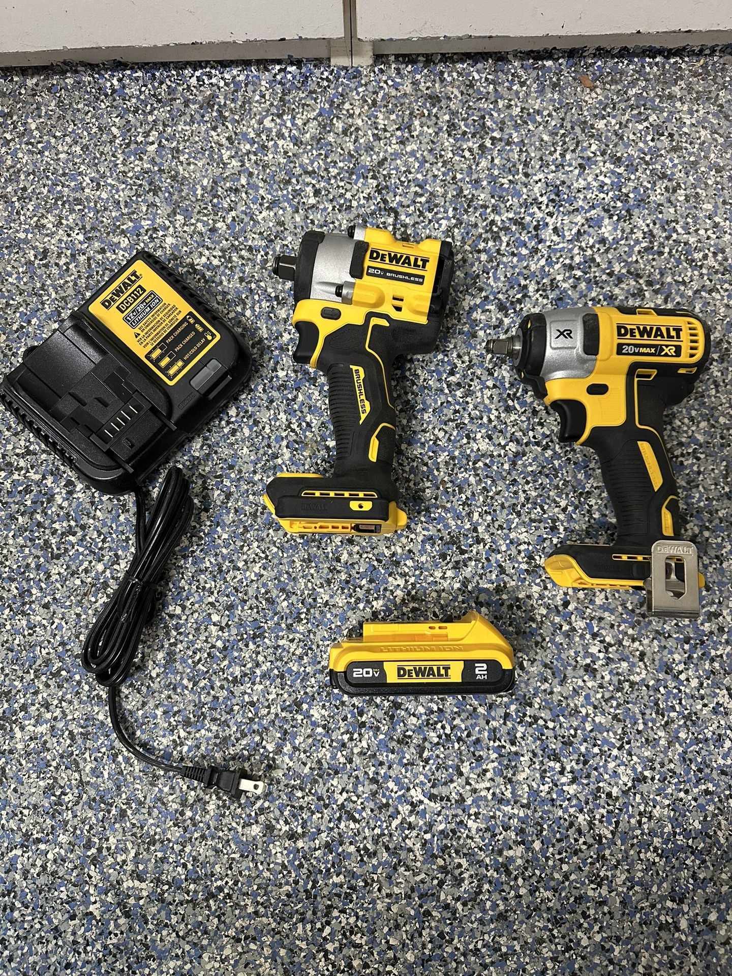 20V Cordless 1/2 in. Impact Wrench, 20V 3/8 in. Impact Wrench