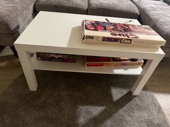 White Coffee table