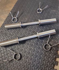 Olympic dumbbell handles