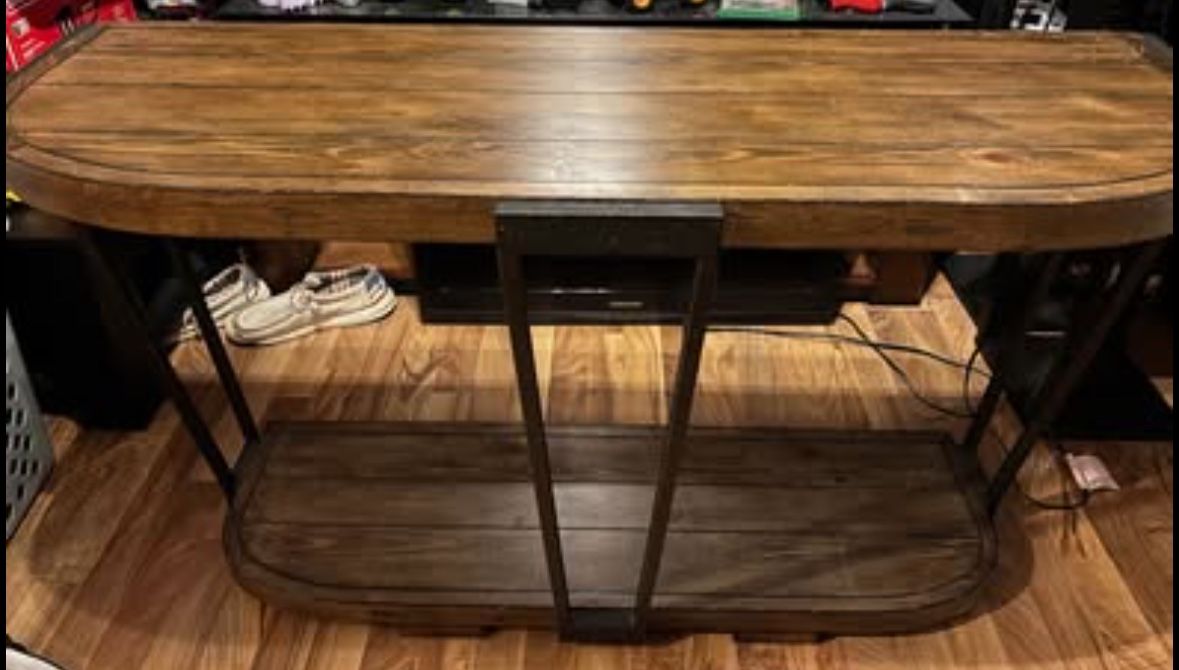 Half Moon TV Stand