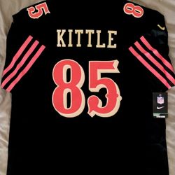 49ers Jersey Kittle Stitched L, XL Available 
