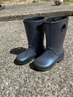 Crocs Rain Boots Size 10 T