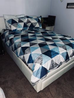 Full size bed with mattress $100 OBO
