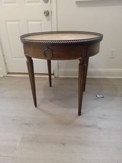 Heritage herndon nineteen fifty leather coffee table