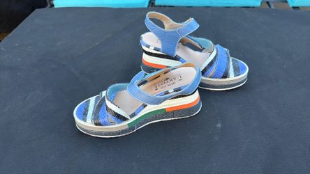 L’Artiste by Spring Step Omokokoa Wedge Sandals Size: Women 38 7.5-8