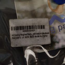 NEW Weighted Blanket TWIN SIZE(15 Lbs.)