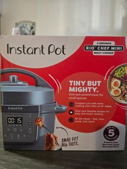 Rio chef mini instant pot brand new unopened