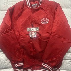 Dixxon Red Varsity Jacket, Pastime Stitched XL