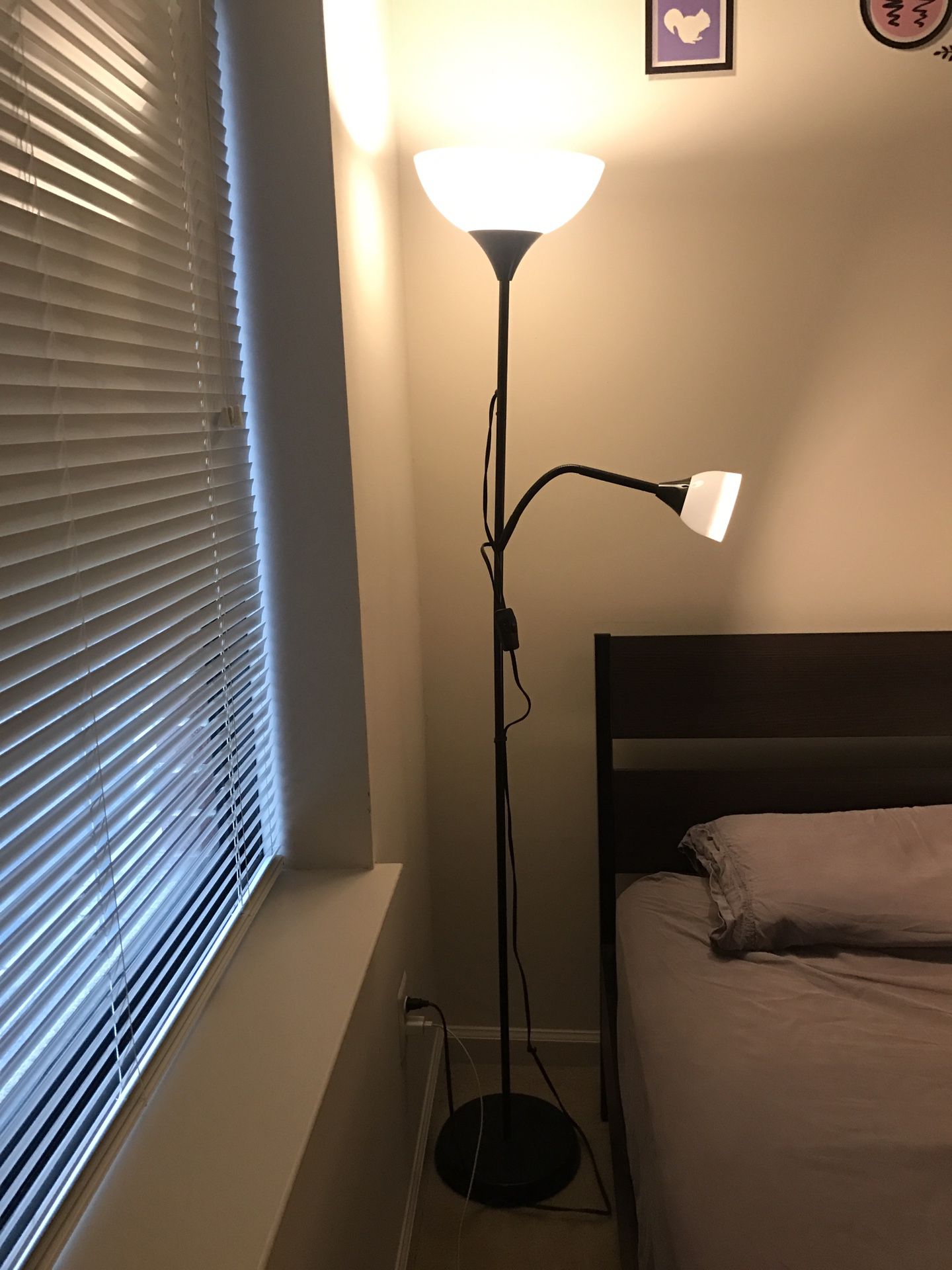 IKEA Used floor uplight/ reading lamp with perfect condition