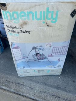 Ingenuity InLighten Cradling Swing
