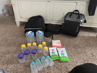 Breast pump accessories