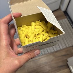 Yellow electrical wing nuts