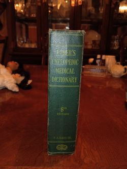 Tubers Cyclopedic Medical Dictionary 1958
