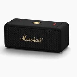 Marshall Emberton II Portable Bluetooth Speaker - Black Brass