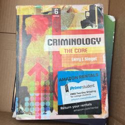 Criminology book