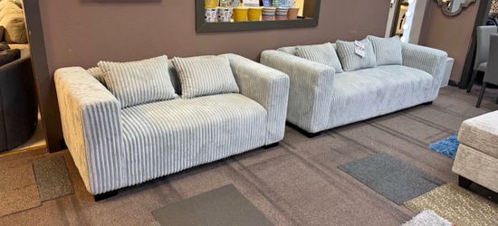 NEW SOFA AND LOVESEAT SET WITH FREE DELIVERY PAY UPON ARRIVAL