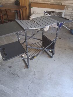 Folding Camp Kitchen Cook Station