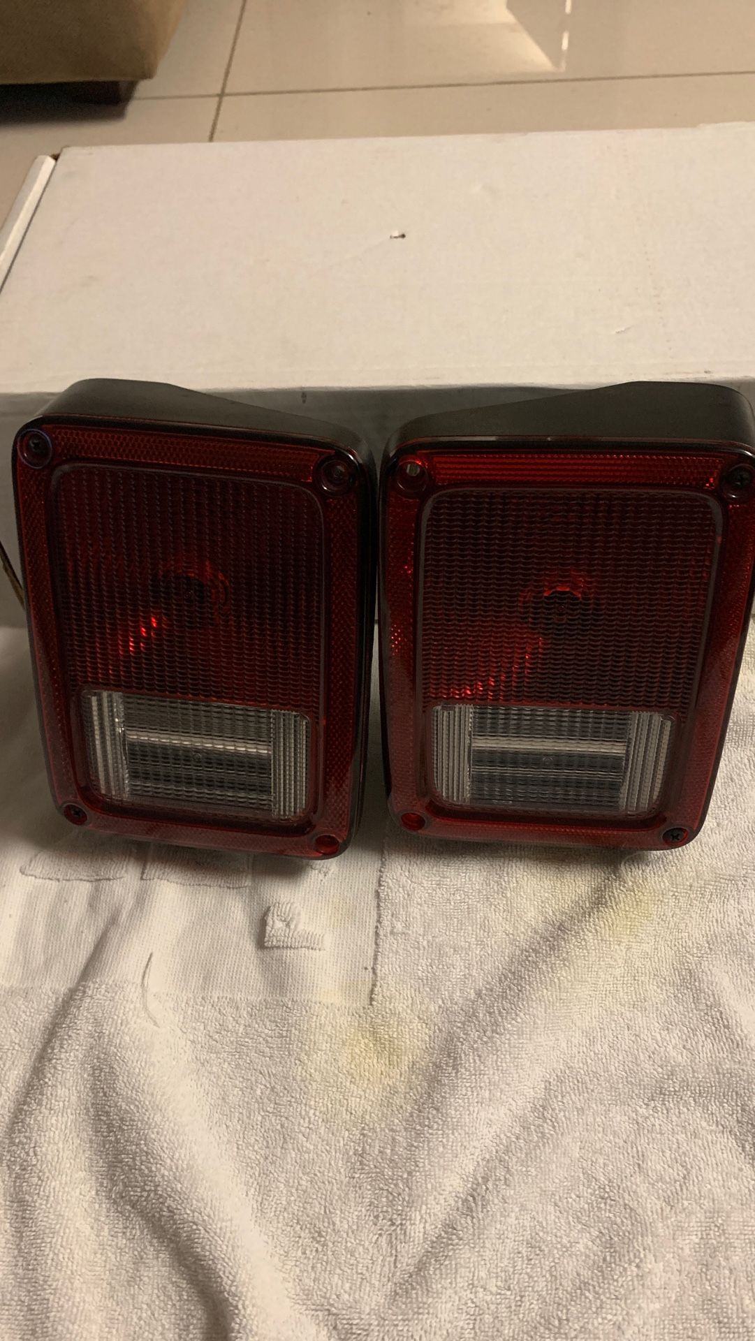 2015 Jeep Wrangler taillights