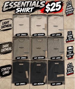 Essential Shirt (Was $35 On Sale For $25, Sale Ends On Soon)