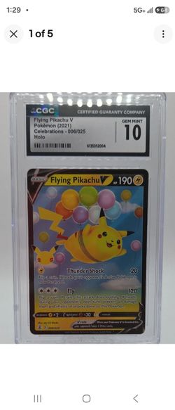Flying Pikachu V CGC 10 Gem Mint Pokémon Card