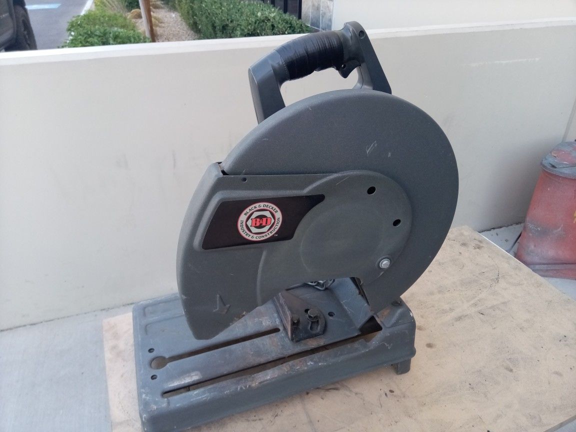 Black And Decker Metal Chop Saw