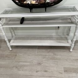 White Bamboo Living Room Set 