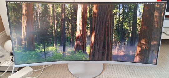 Samsung 34in curved monitor
