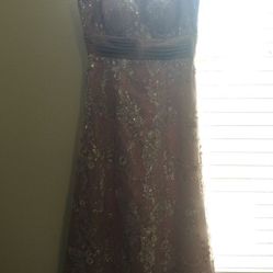 Lavender prom dress